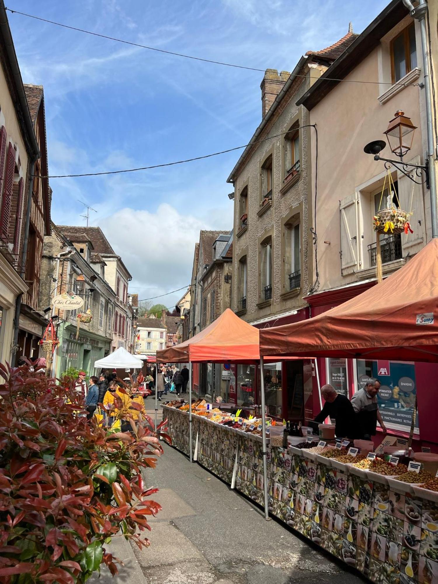 Le Citadin Bourguignon Pensionat Toucy Exteriör bild